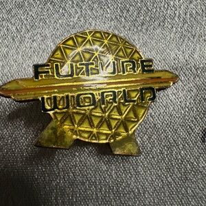 Disney Vintage Gold and Silver Pin